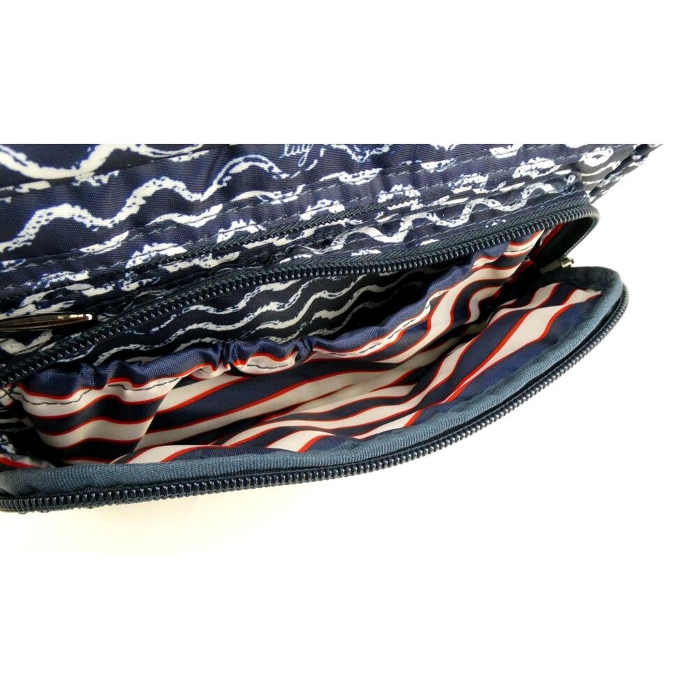 Lug Blue & White Carousel RFID Crossbody Bag - Picture 8 of 13